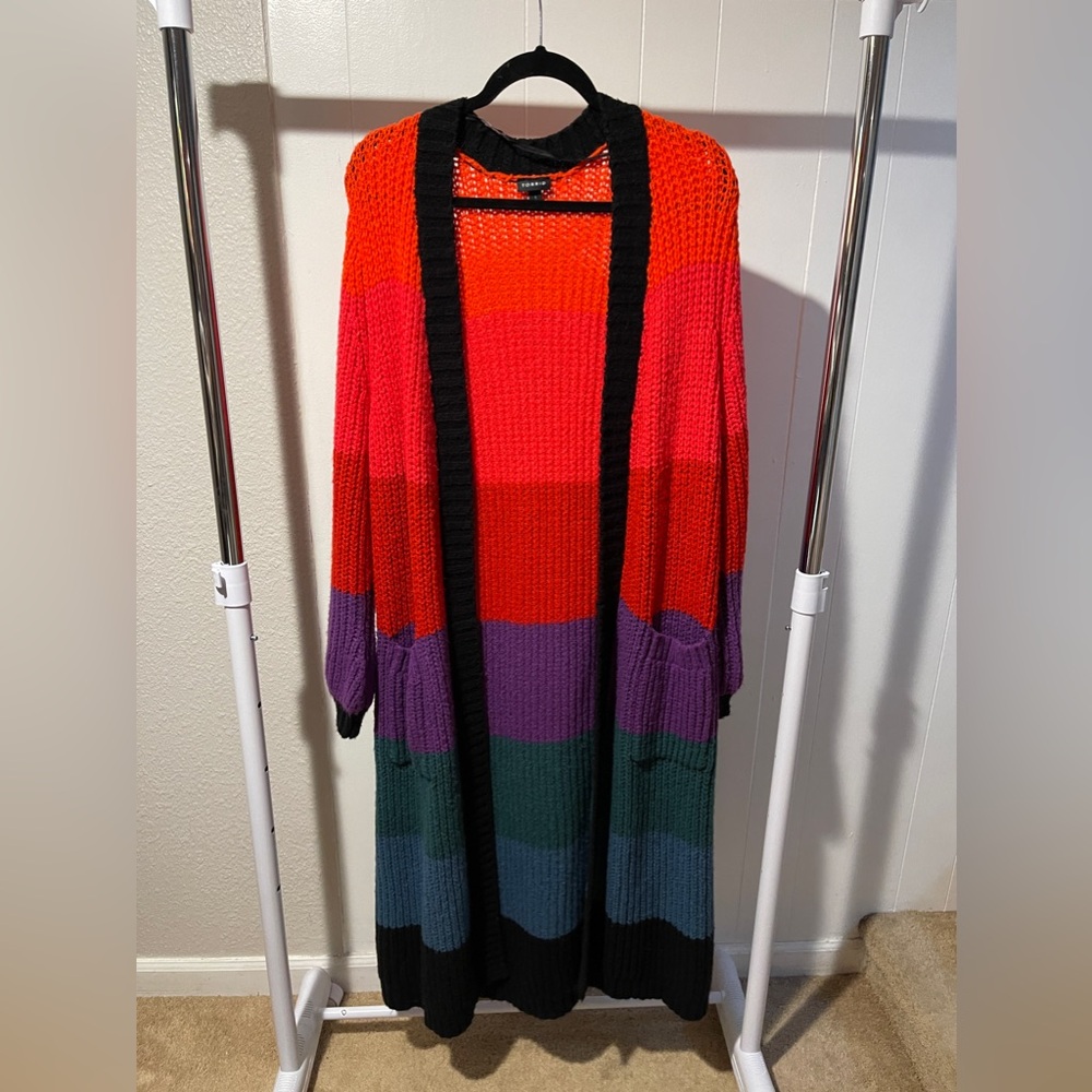 Chunky Duster Balloon Sleeve Sweater